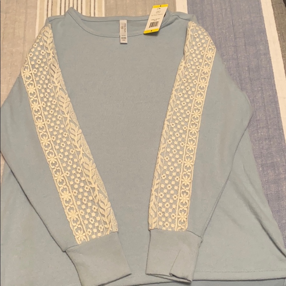 Flora Nikrooz Blue Sweater